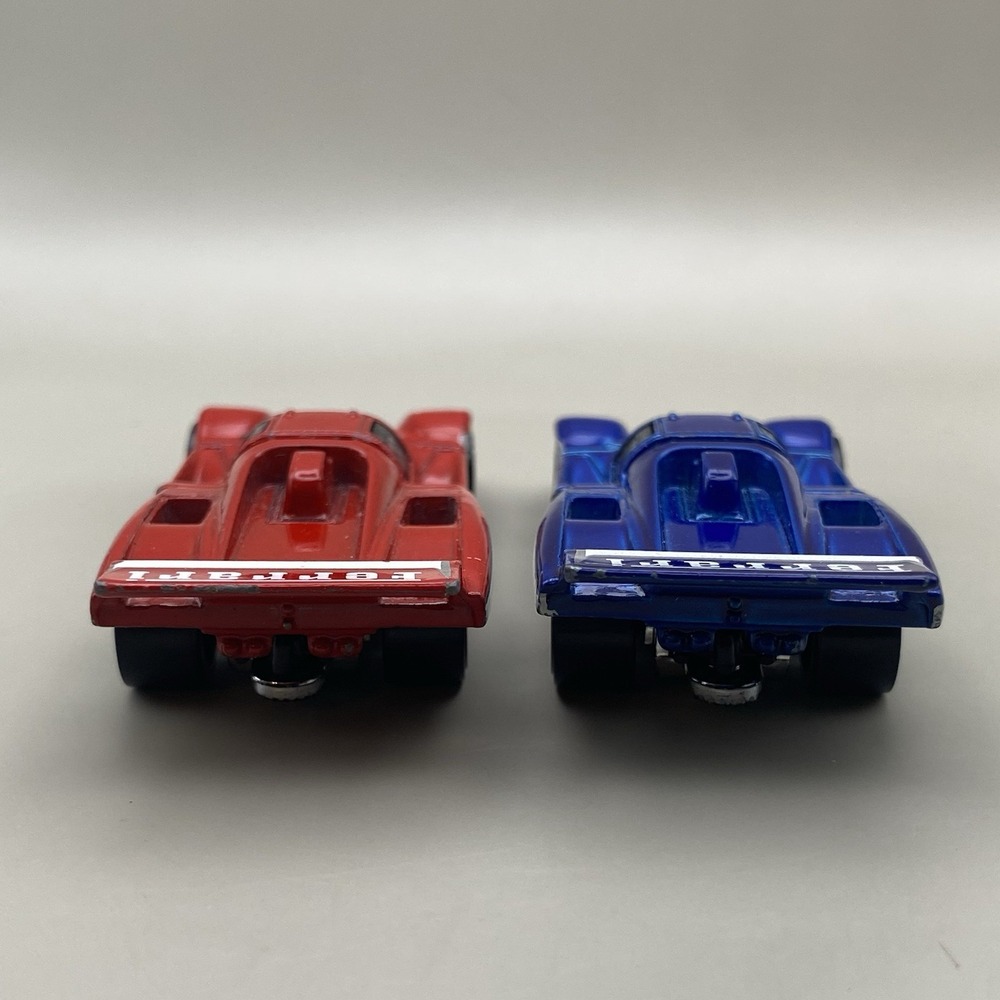 Lot of 2 Hot Wheels 512M Blue + Red Engine Reveals‎ Loose - Picture 4 of 5